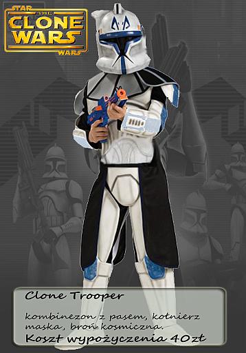 kostium clone trooper